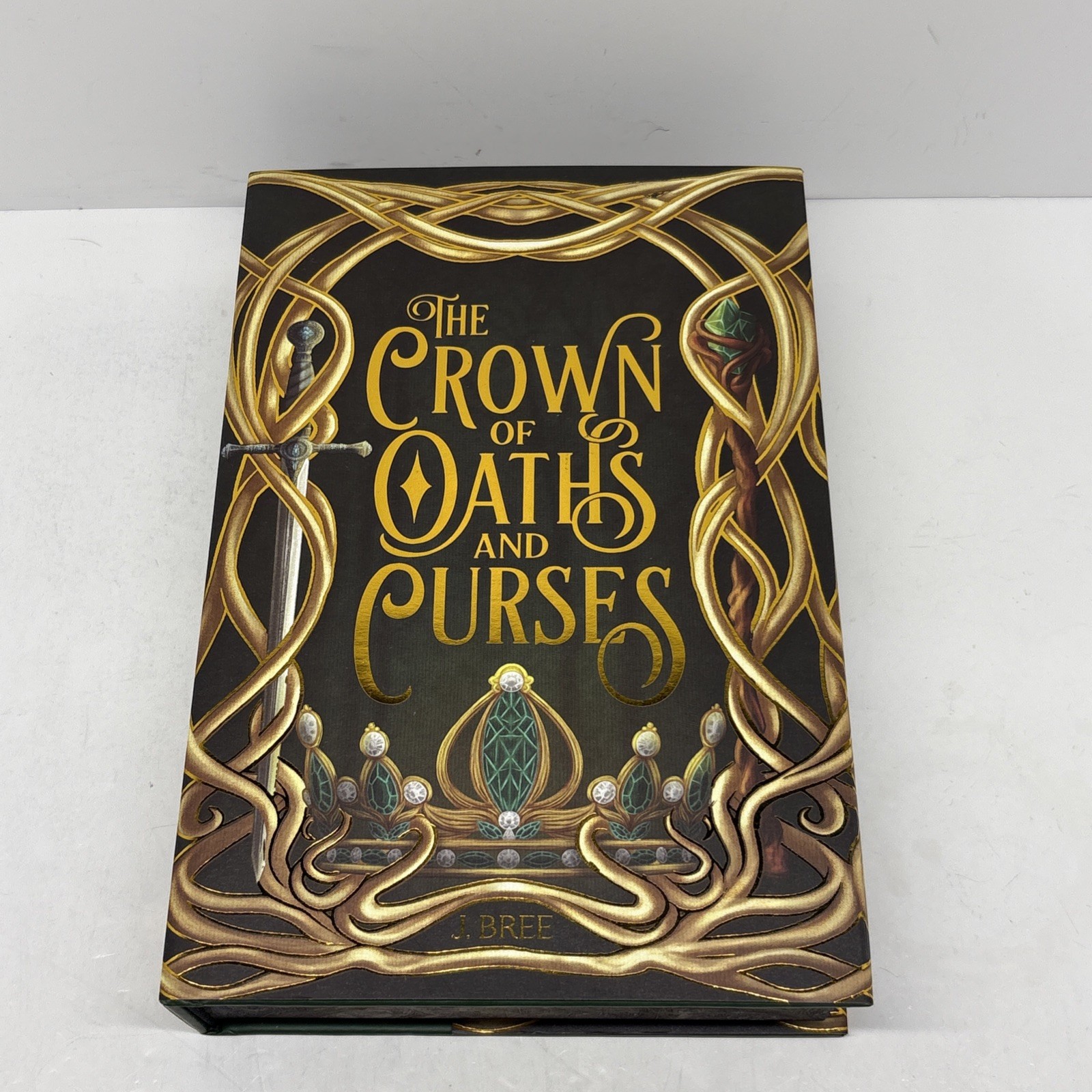 The Crown of Oaths And Curses by J Bree – Bookish – SIGNED Hardcover