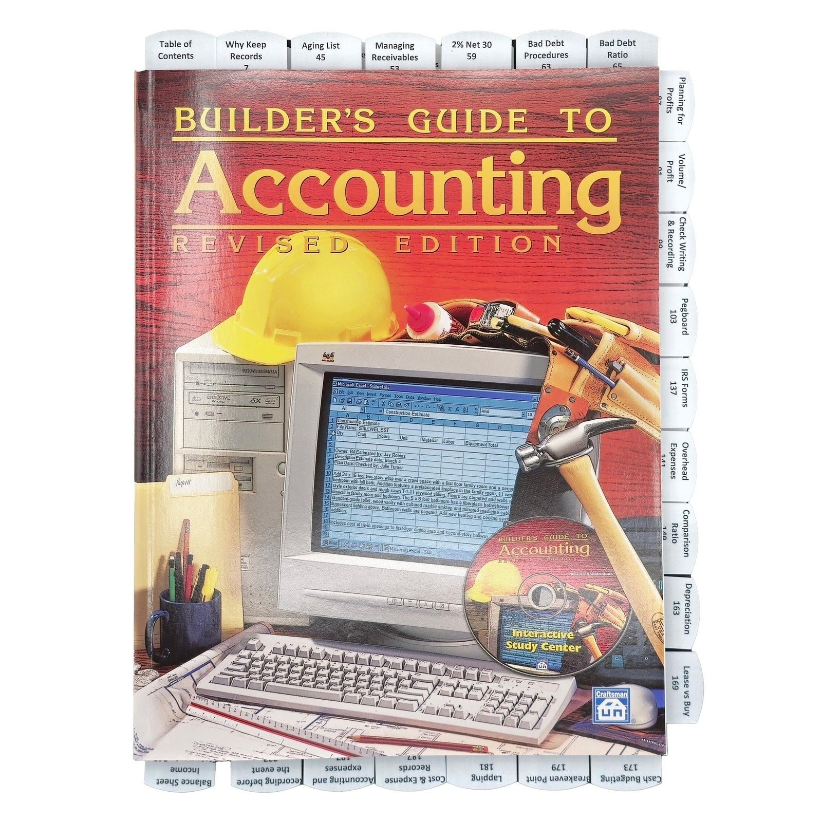 Preprinted Tabs – Builder&rsquo;s Guide to Accounting Revised