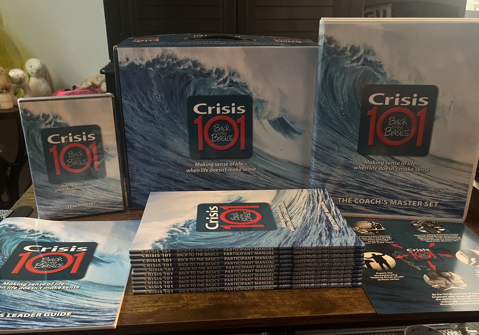 Crisis 101 Back to Basics- Making Sense Of Life Coach&rsquo;s Master Set CD&rsquo;s & Books