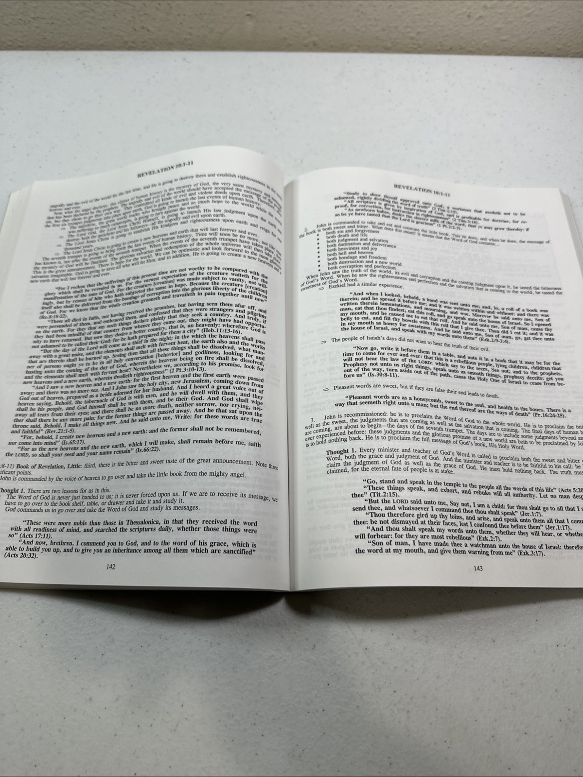 Preacher&rsquo;s Outline & Sermon Bible-Kjv-Revelations