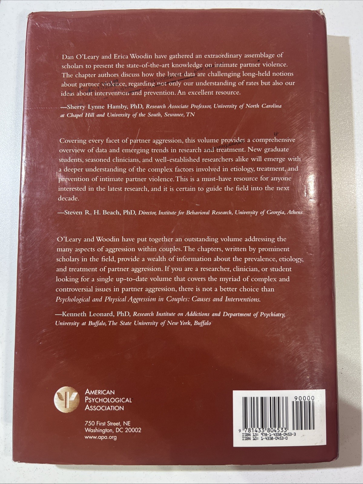 Psychological and Physical Aggression in Couples : Causes and Interventions…