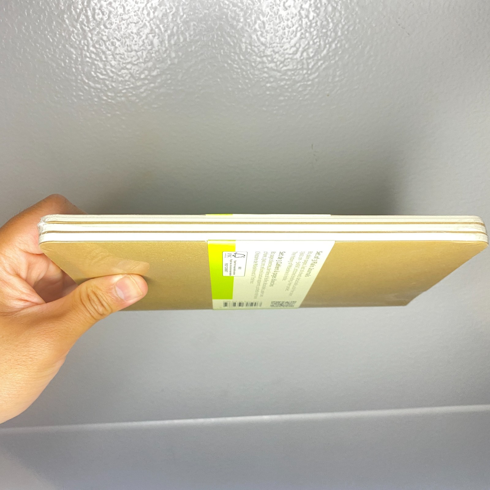 Cahiers Moleskine Set of 3 Plain Journals 80 Pages 5&Prime; x 8.25&Prime; Brown Tan Notebook
