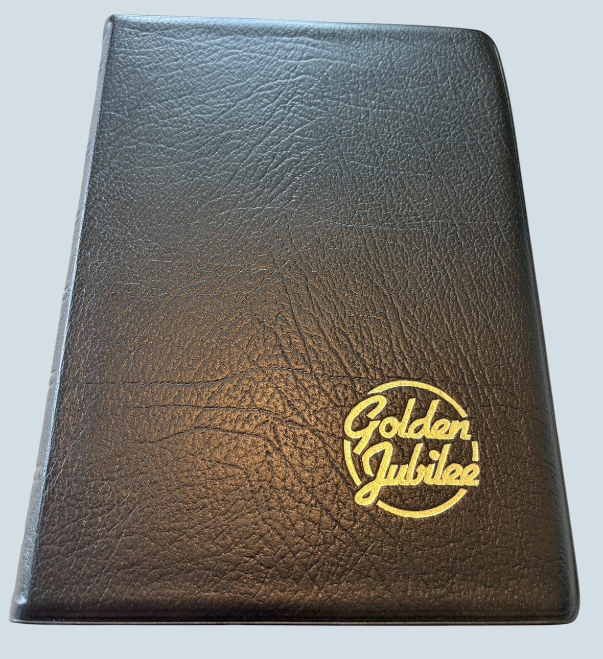 KJV Voice Of Prophecy Bible Brown Cowhide Leather HMS Richard Helps NEW IN BOX