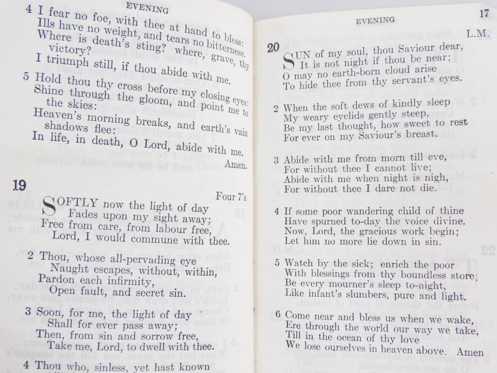 Antique Hymnal Protestant Episcopal Church 1920 Pocket Sized 578 Pgs 3-1/4&Prime;x 5&Prime;