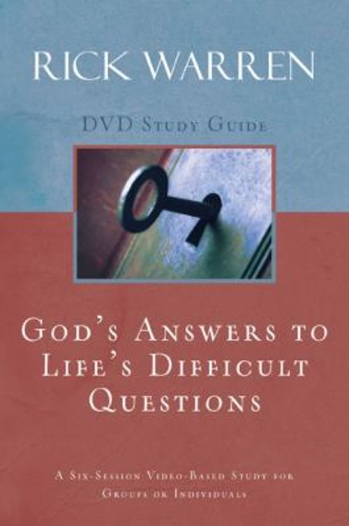 God&rsquo;s Answers to Life&rsquo;s Difficult Questions Study Guide Paperback
