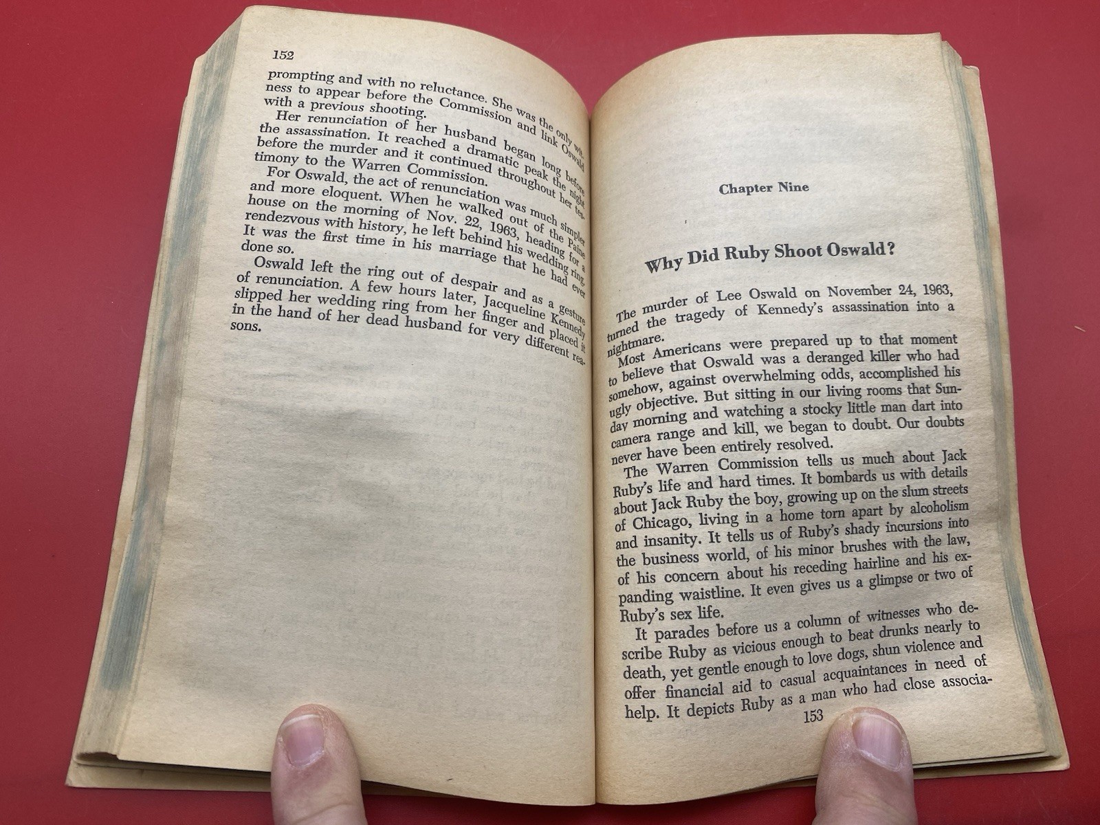 The Unanswered Questions about President Kennedy&rsquo;s Assassination 1965 1st Print