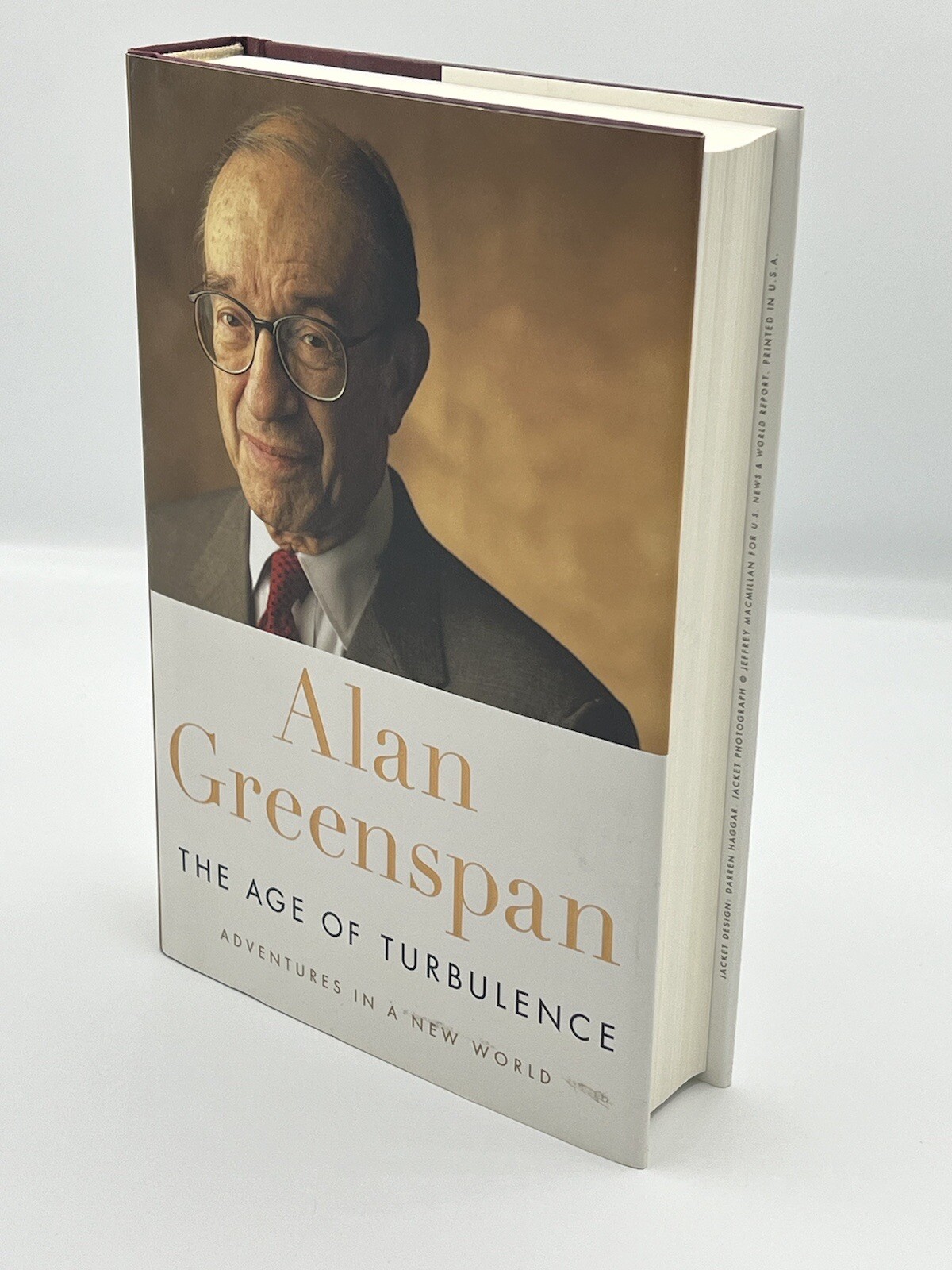 The Age of Turbulence; Adventures in a New World by Alan Greenspan; 1st Edition