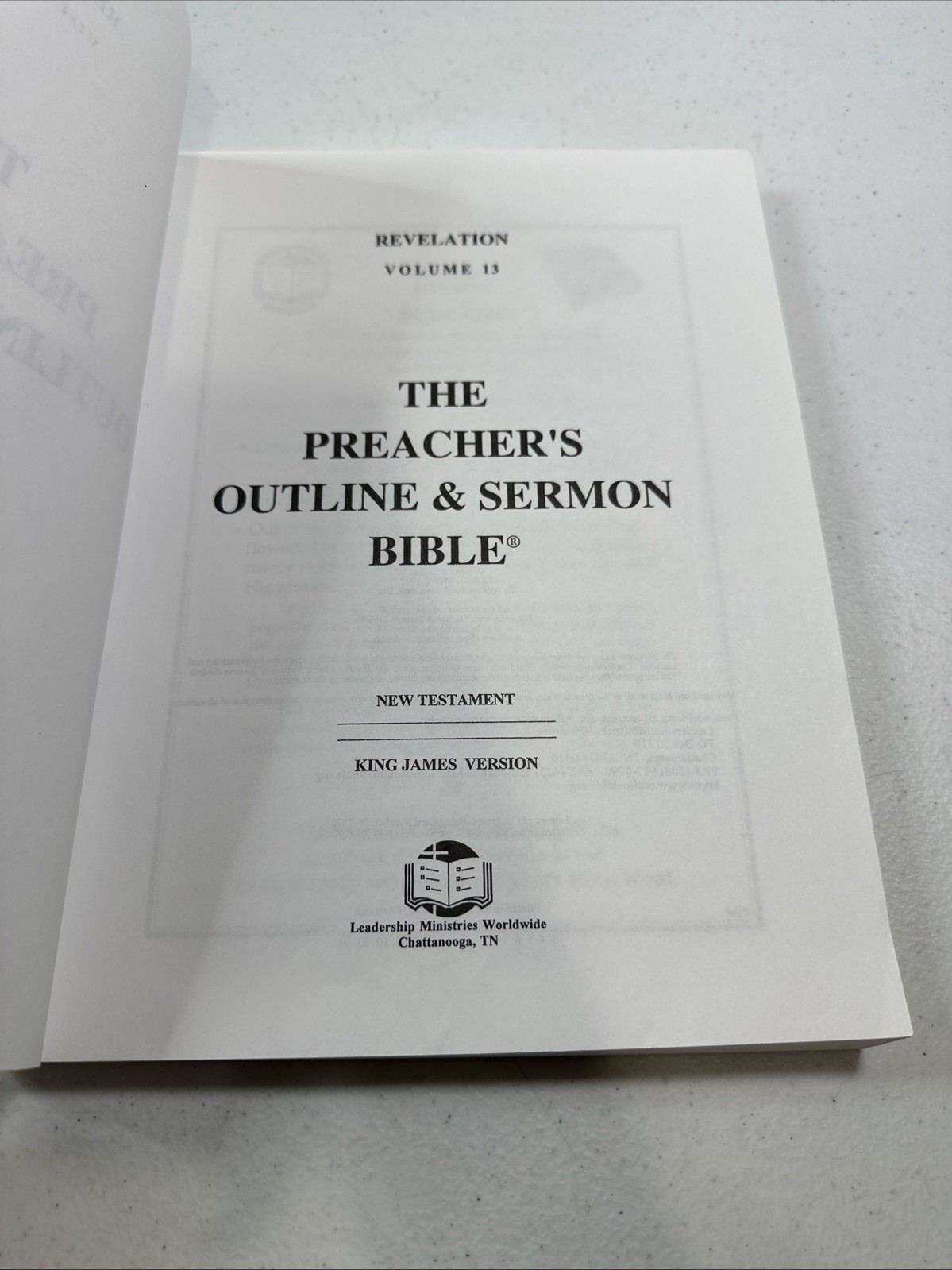 Preacher&rsquo;s Outline & Sermon Bible-Kjv-Revelations
