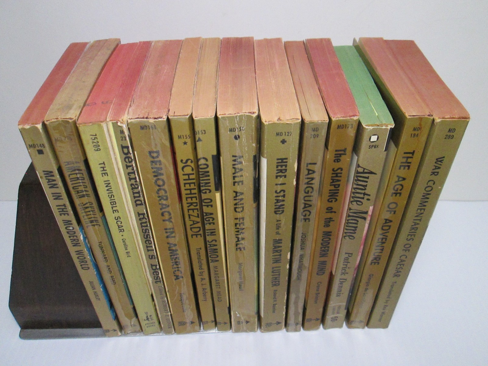 Mentor New American Library Vintage Paperback Book Lot 1960s Classics Decor PPBK