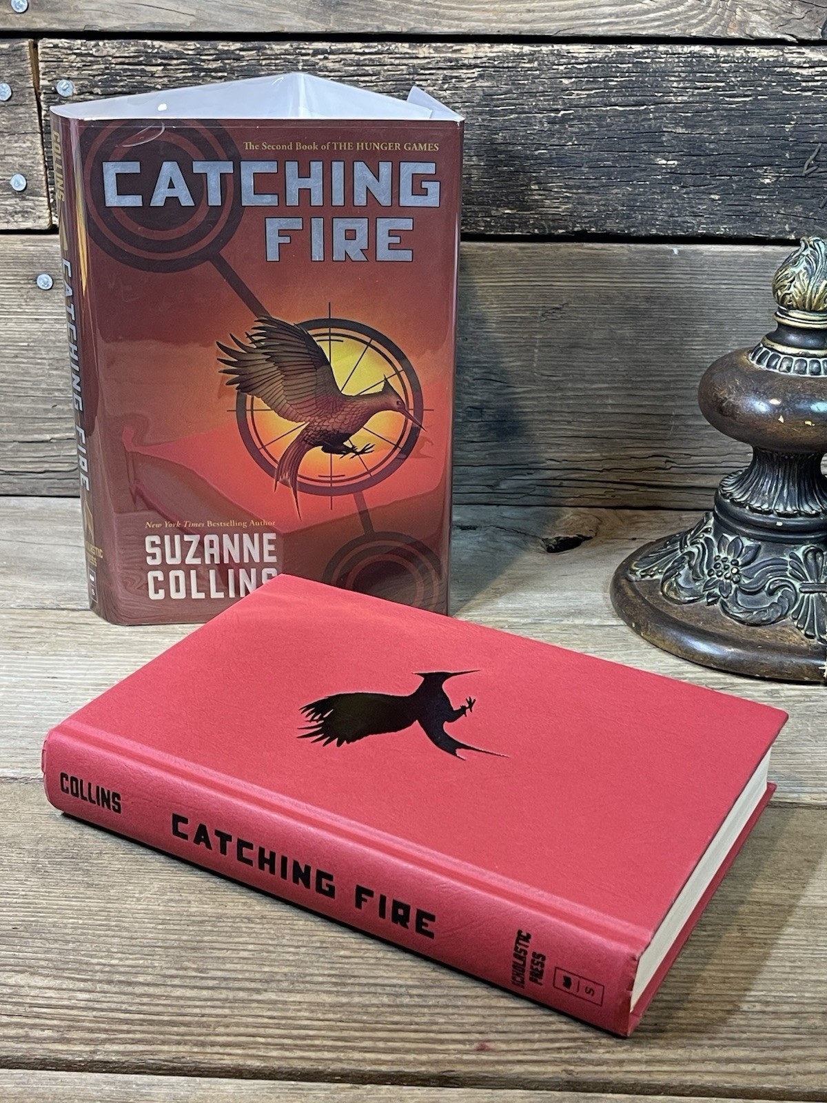 “Catching Fire” Suzanne Collins, 1st Edition First Printing 2009 HC Like New