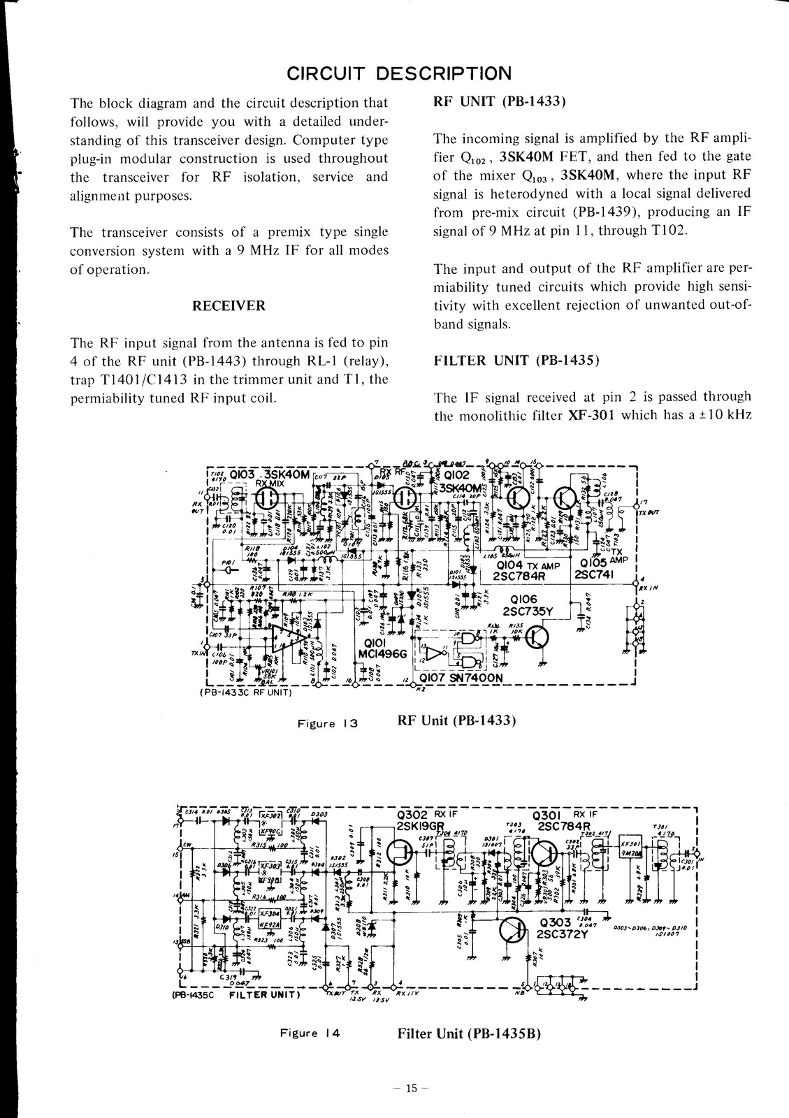 YAESU FT-301 Instruction And Service Manual – STEEL WIRE BOUND – TOUGH COVERS
