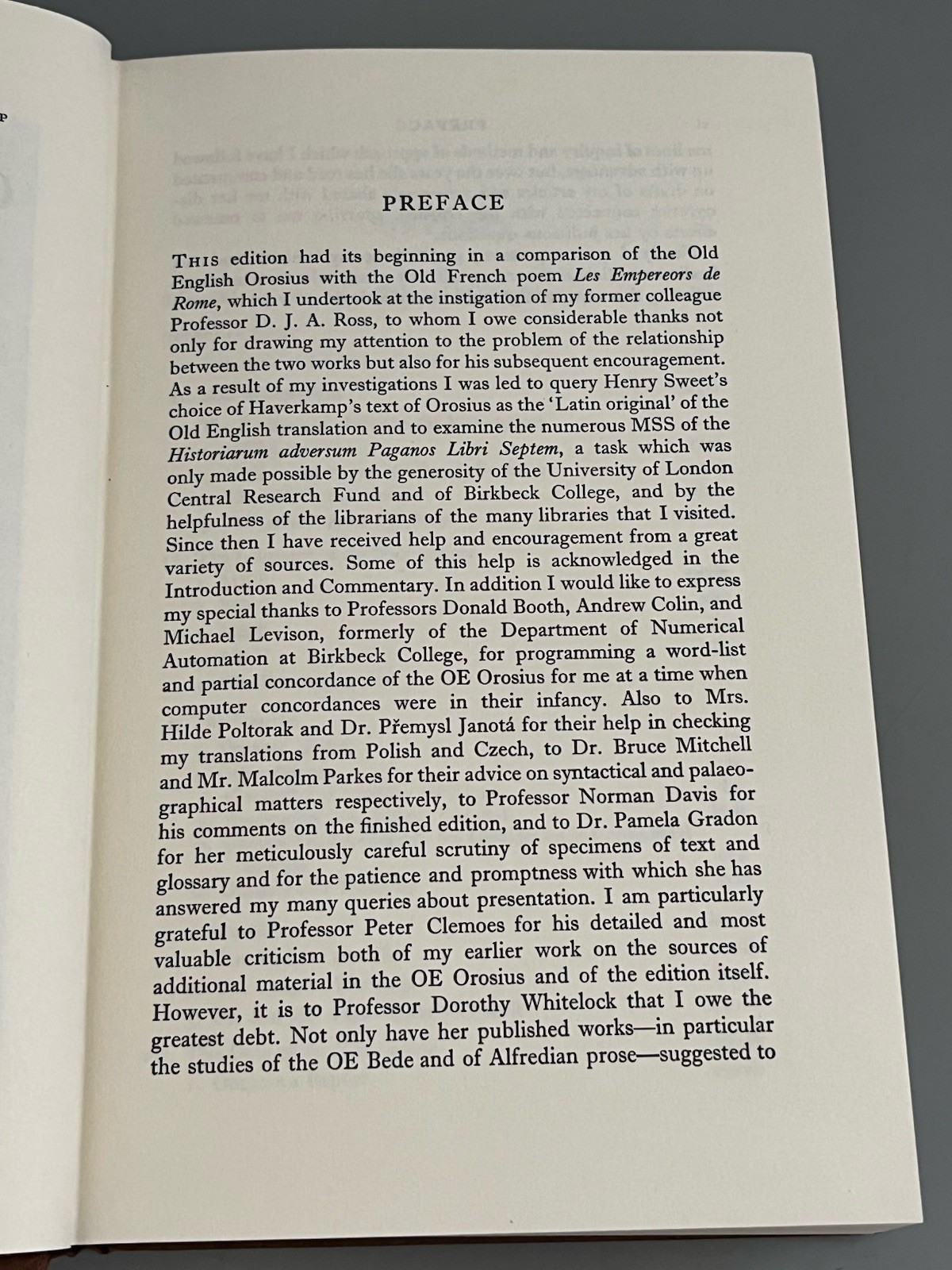 Early English Text Society The Old English Orosius