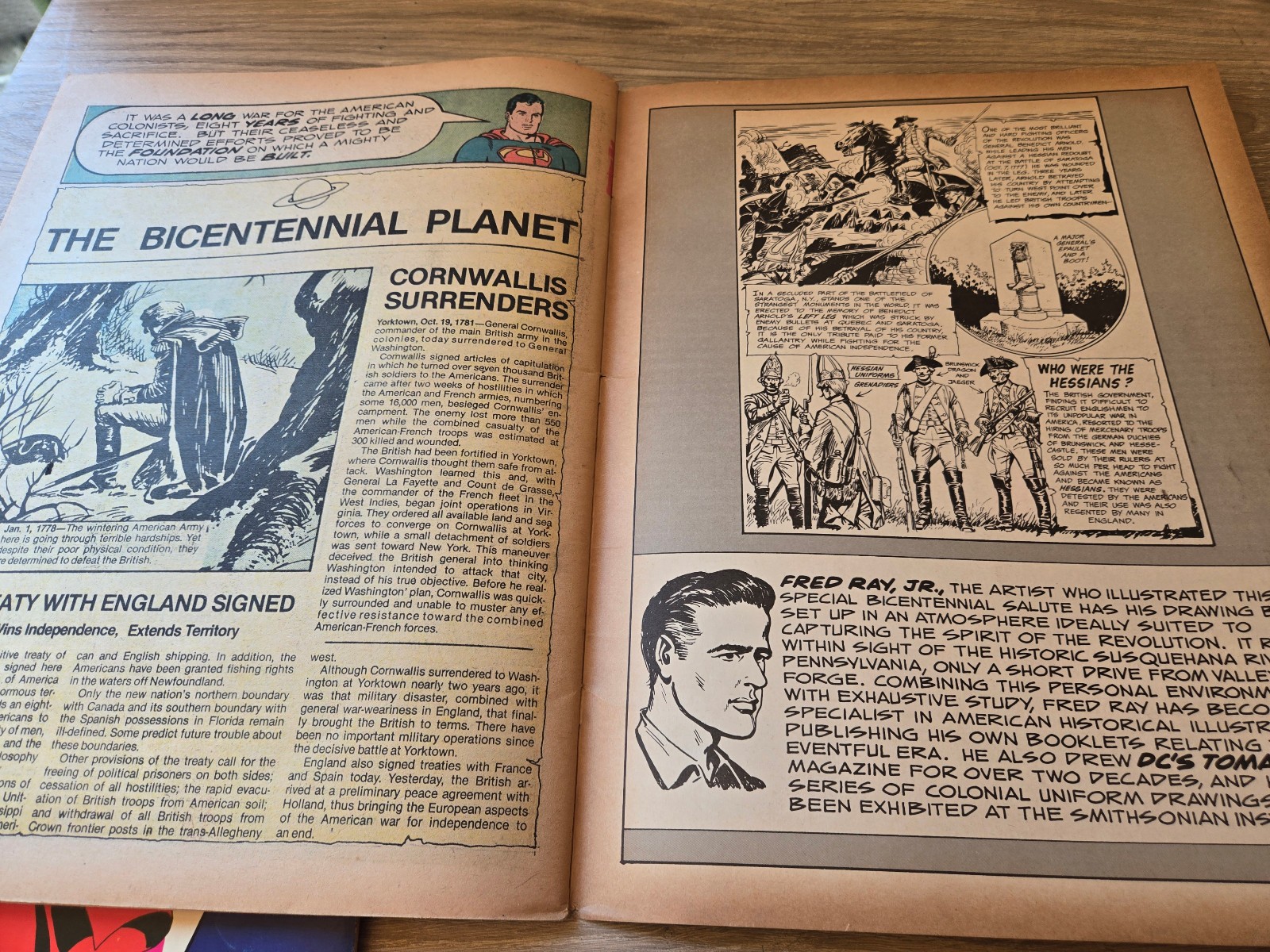 Limited Collectors&rsquo; Edition SUPERMAN SALUTES THE BICENTENNIAL
