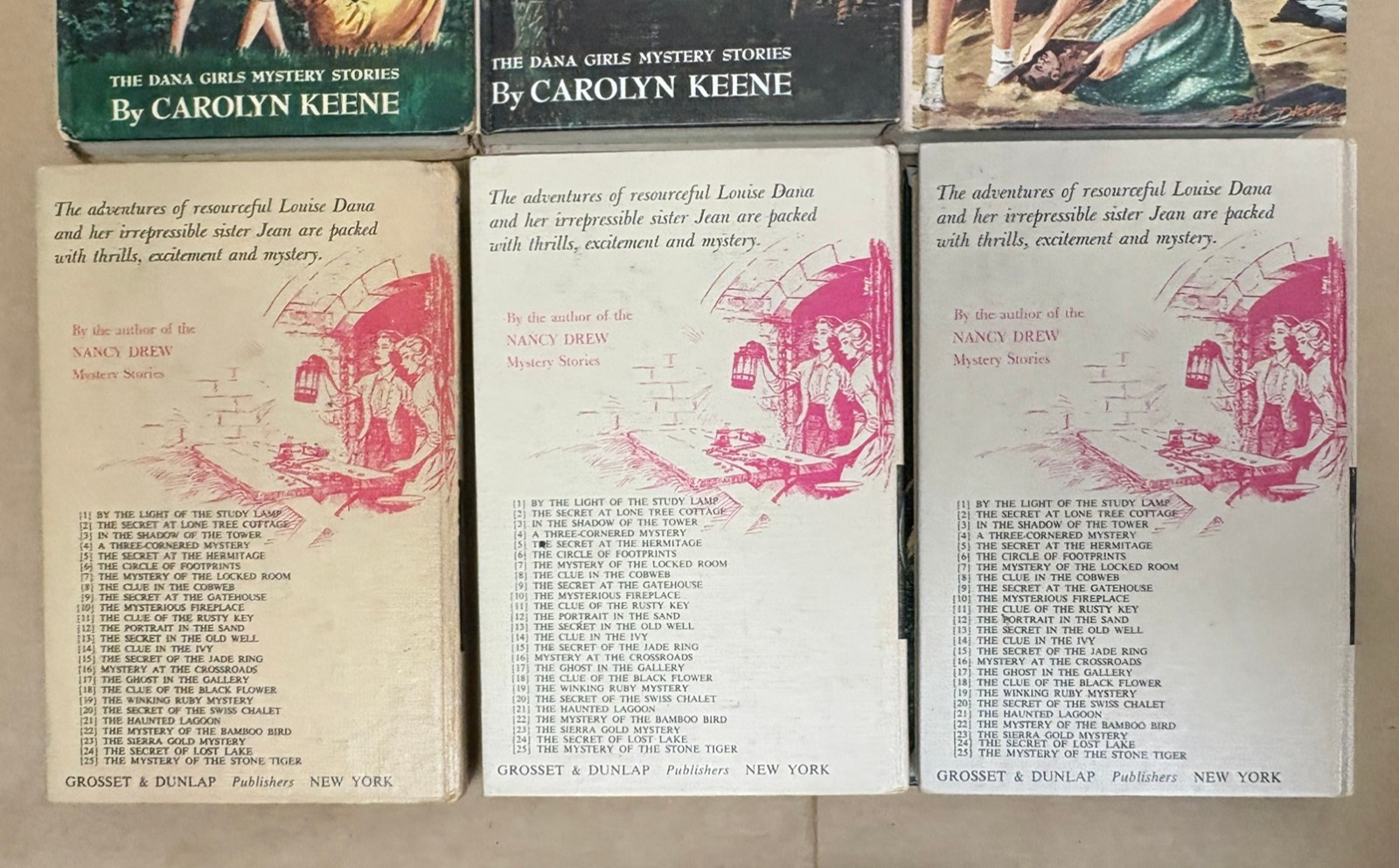 19 Dana Girls Mystery 1960&rsquo;s Carolyn Keene Hardcover