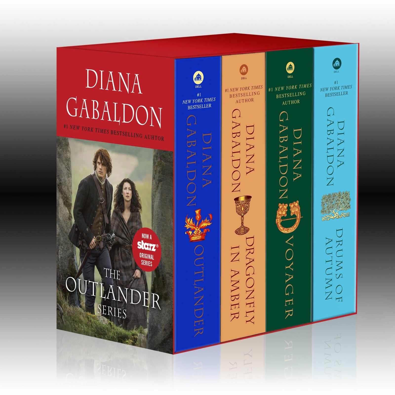 Outlander 4-Copy Boxed Set: Outlander, Dragonfly in Amber, Voyager, Drums of…