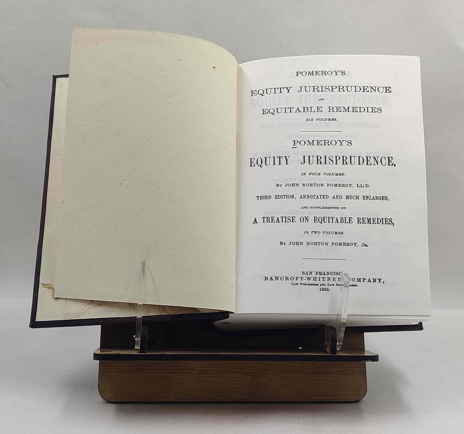 Pomeroy&rsquo;S Equity Jurisprudence And Equitable Remedies [Leather Crafted]