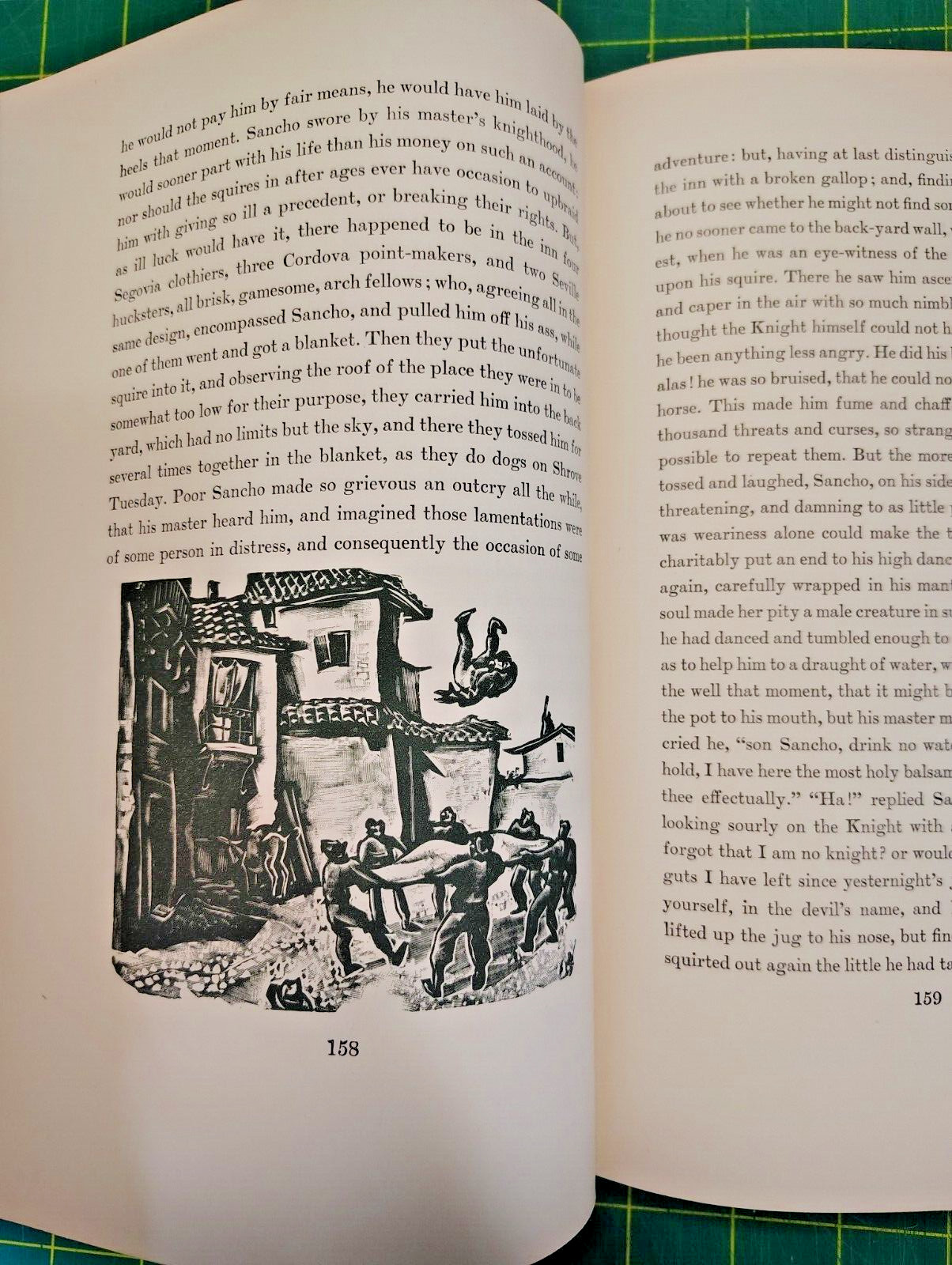 Don Quixote de La Mancha Random House 1941 Illustrated by Hans Alexander Mueller