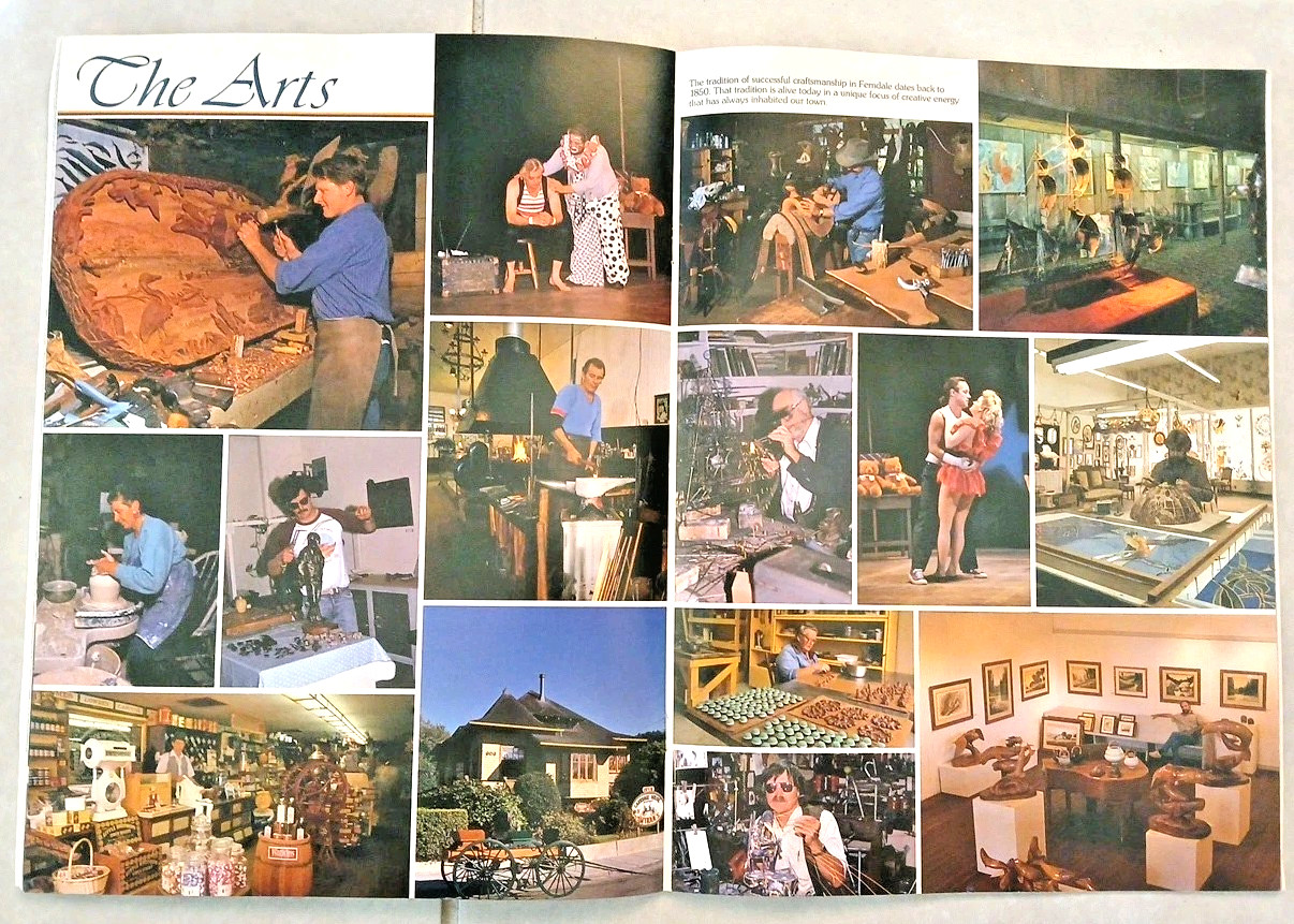 Vtg 30+ Pages Complete Guide Victorian Ferndale Historical Landmark #883 1990 Ed