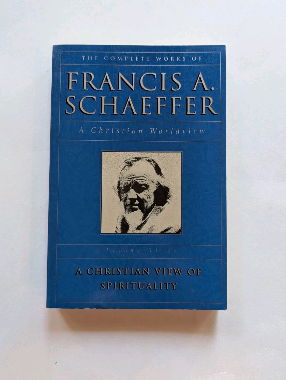Complete Works of Francis Schaeffer Christian Worldview 5 Vol Set 1985 PB VG