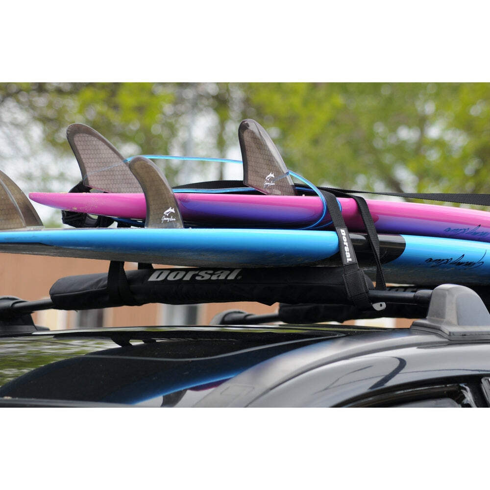 DORSAL Aero Roof Rack Pads for Crossbars – Set of 2 for Surfboards Kayaks SUP Sn