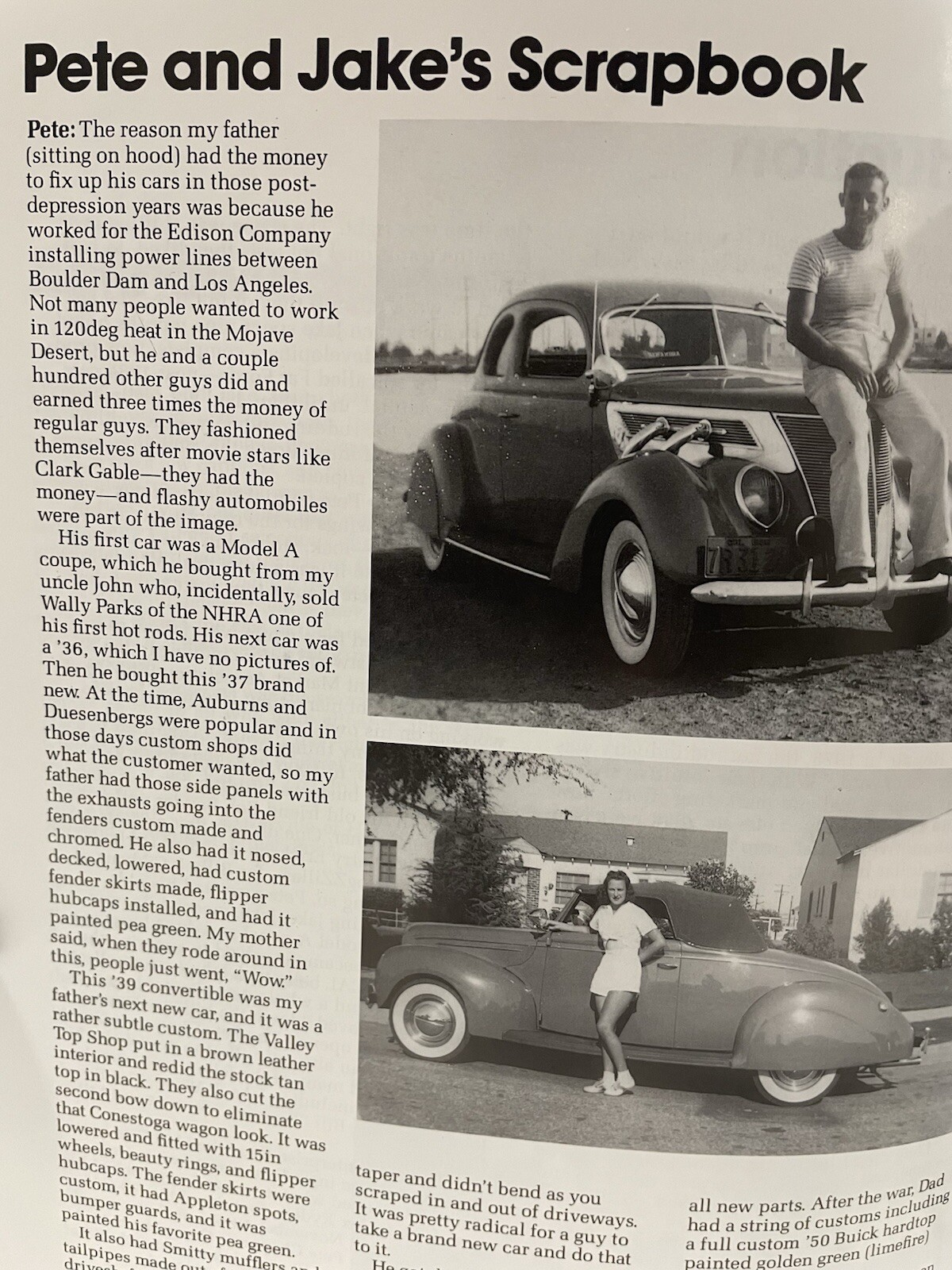 Pete and Jakes 25th Anniversary Hardcover Hot Rod Book 144 Pages