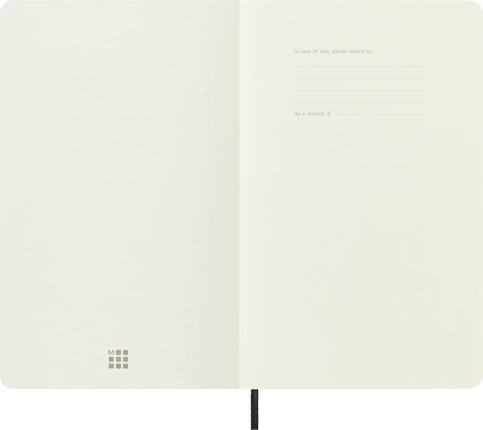 Classic Notebook, Soft Cover, Large (5&Prime; x 8.25&Prime;) Squared/Grid, Black, 240 Pages