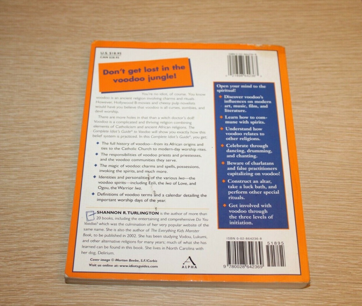 The Complete Idiot&rsquo;s Guide Ser.: The Voodoo by Shannon R. Turlington (2001, Trad