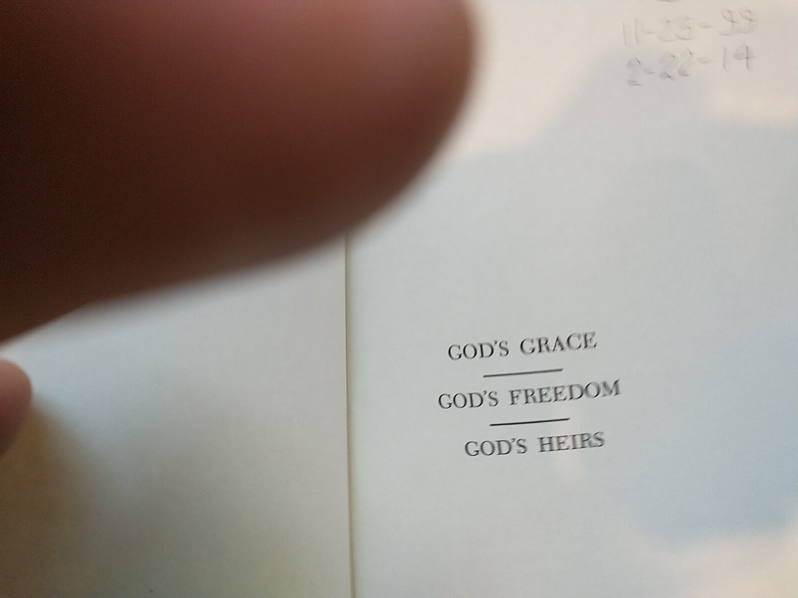 God&rsquo;s Grace Freedom Heirs Romans Volume 3 Donald Barnhouse Book III Bible 1983
