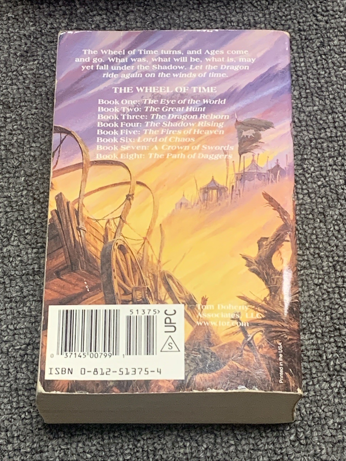 The Wheel of Time Boxed Set II Paperback Books 4-6 Robert Jordan Good