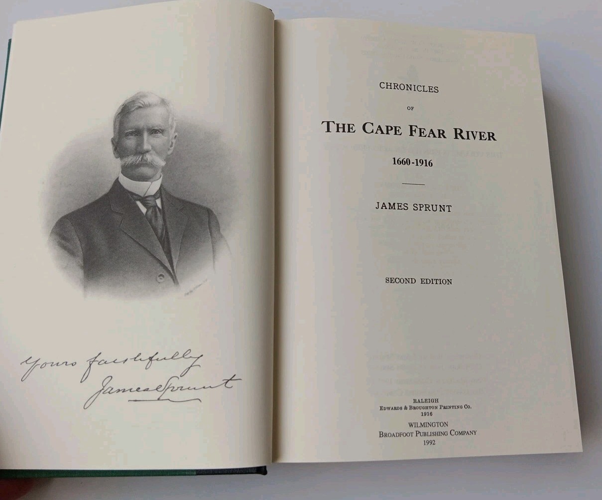 CHRONICLES OF THE CAPE FEAR RIVER – 1660-1916 – James Sprunt, Civil War