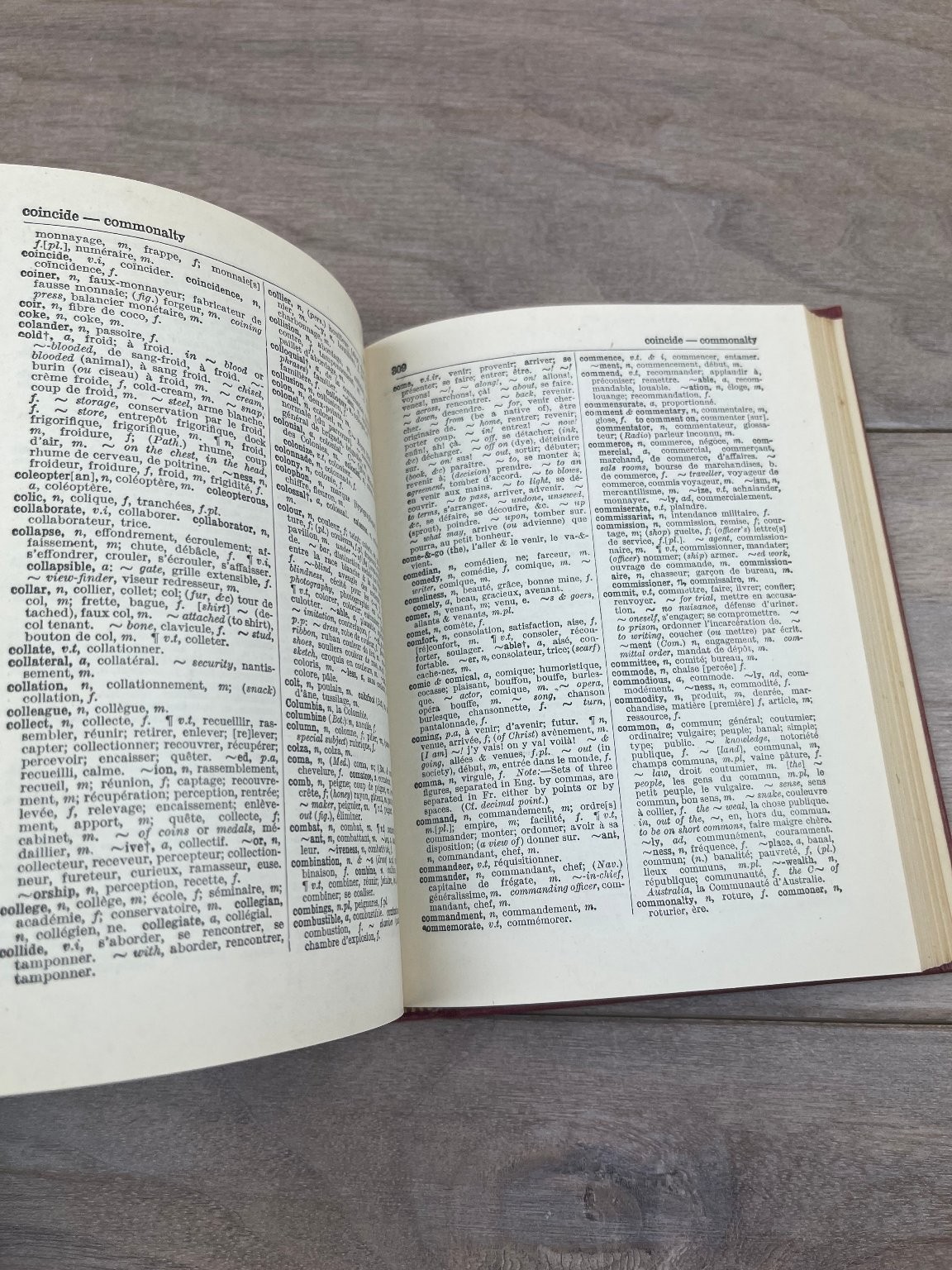 Handy French-English English-French Dictionary J.O. Kettridge 1947 McKay