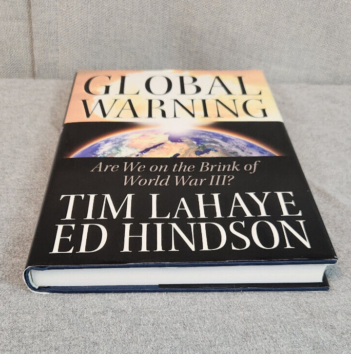 Global Warning Brink Of World War III Tim Lahaye Hardcover Book 9&Prime; x 6&Prime; x 1&Prime; NEW