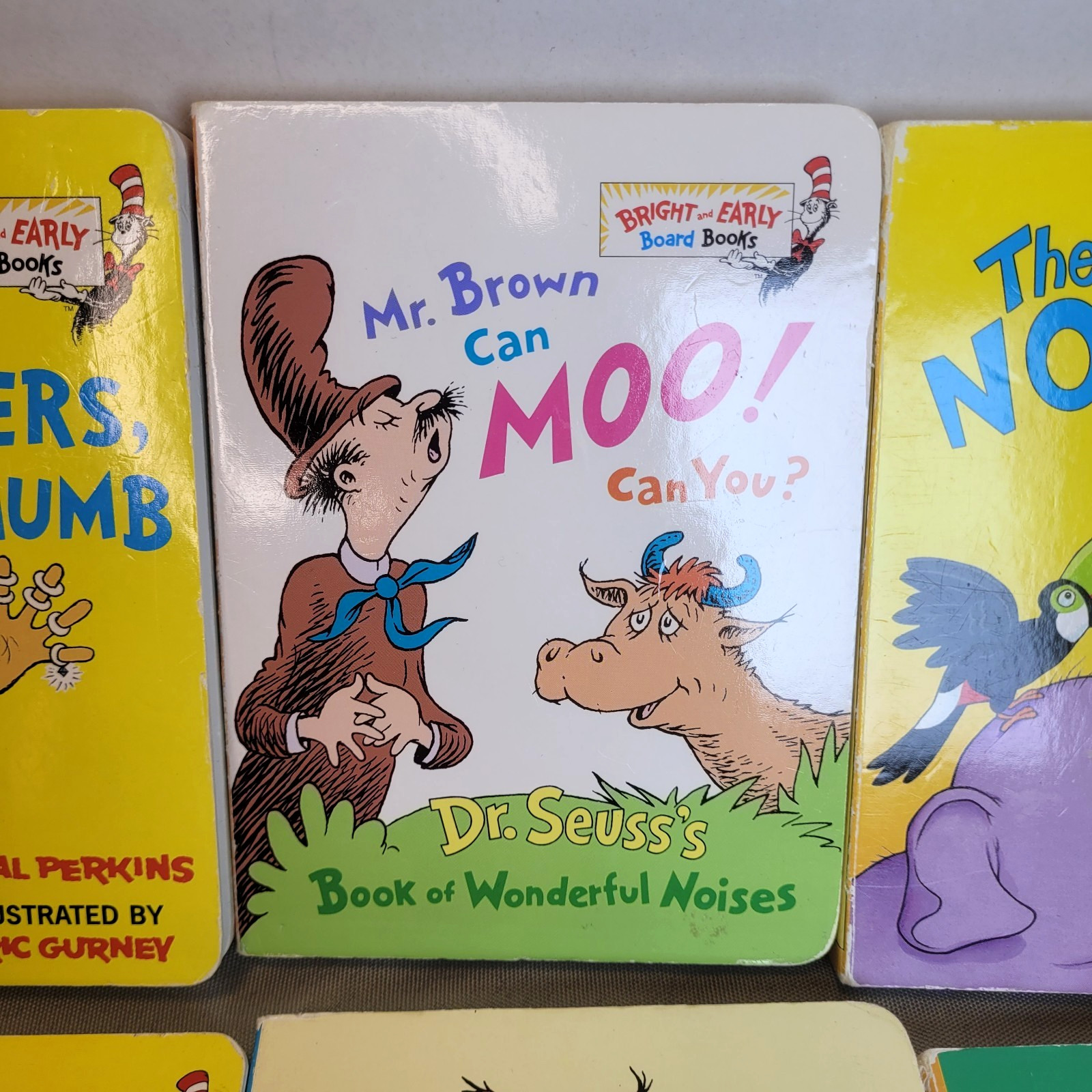 Bright And Early Board Books Dr Seuss Assorted Set Of 6 Children&rsquo;s Books