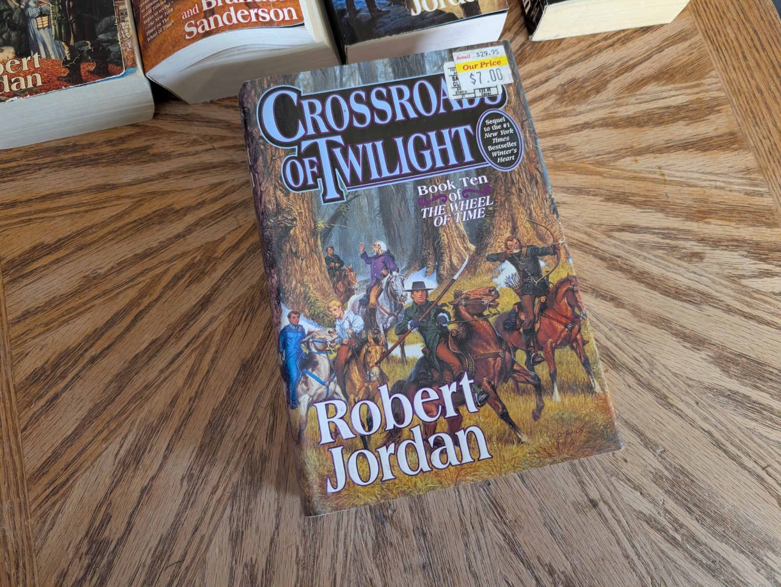 Robert Jordan The Wheel Of Time Lot of 10 Books TOR Fantasy