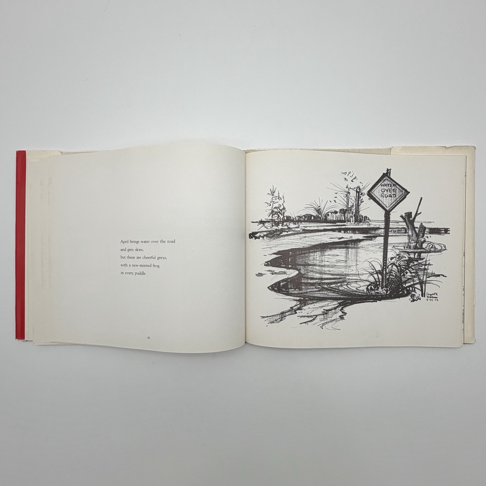 A Sketchbook Of Michigan Reynold H. Weidenaar-Signed-1980 Baker Book House /cb