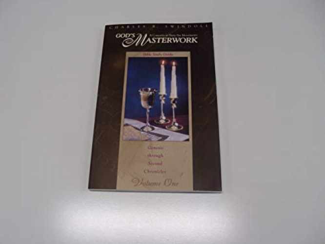God&rsquo;s Masterwork: A Concerto in – Paperback, by Swindoll Charles R. – Very Good