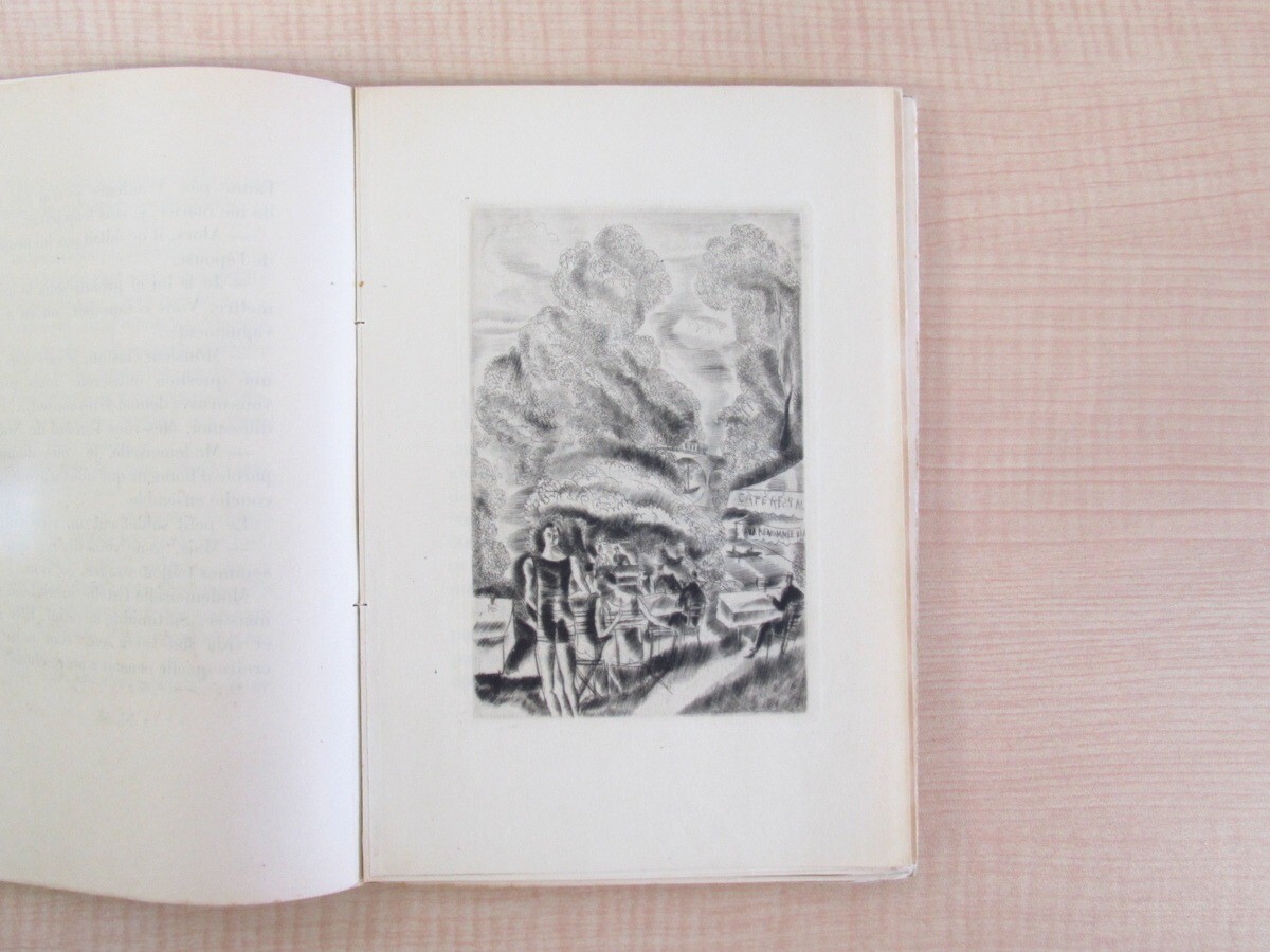 André Billy « Banlieue sentimentale » illustrations by Hermine David 5.9in x 8.6