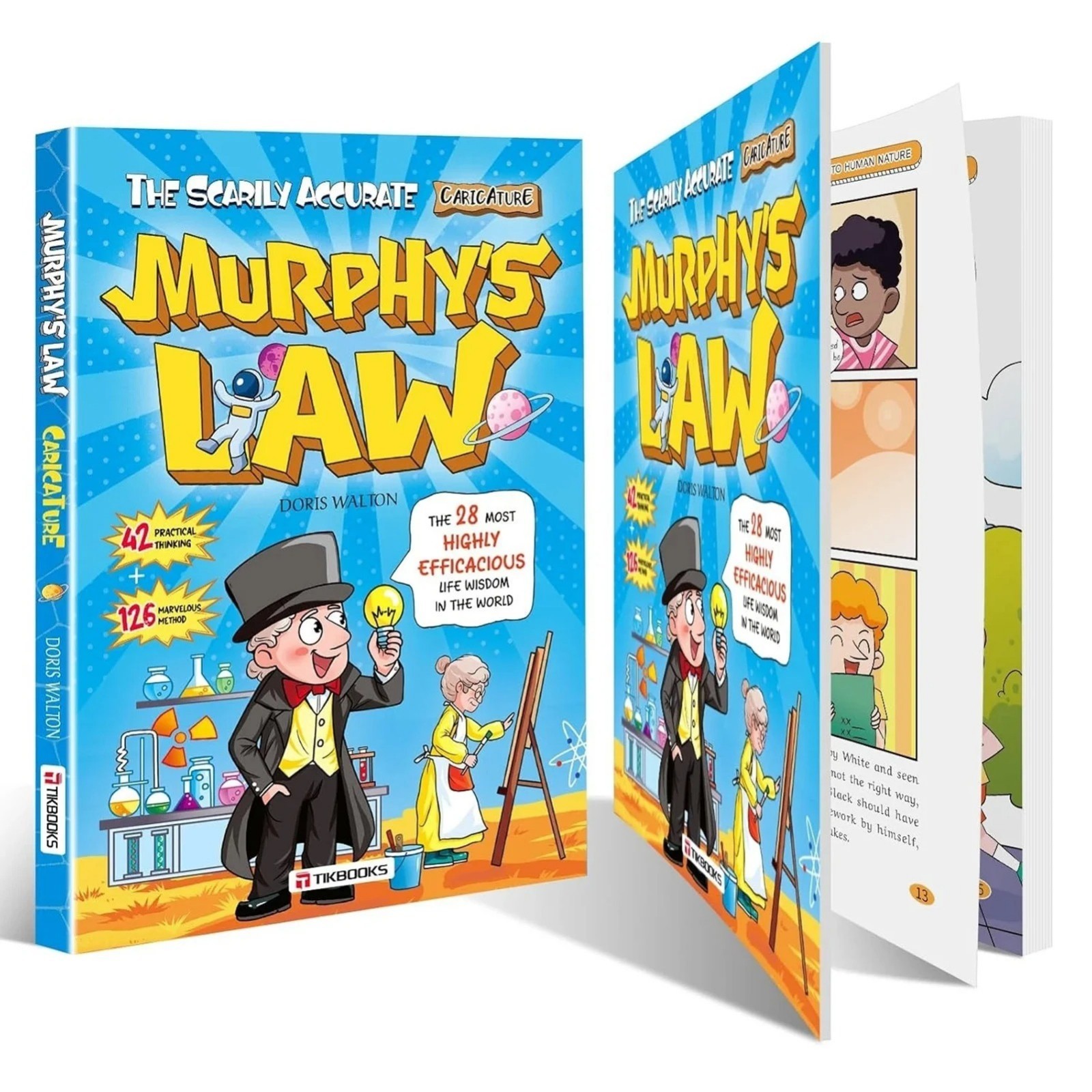 Murphy&rsquo;s Law Learning Book for Kids 8-12 Paperback Illustrated 128 Pages