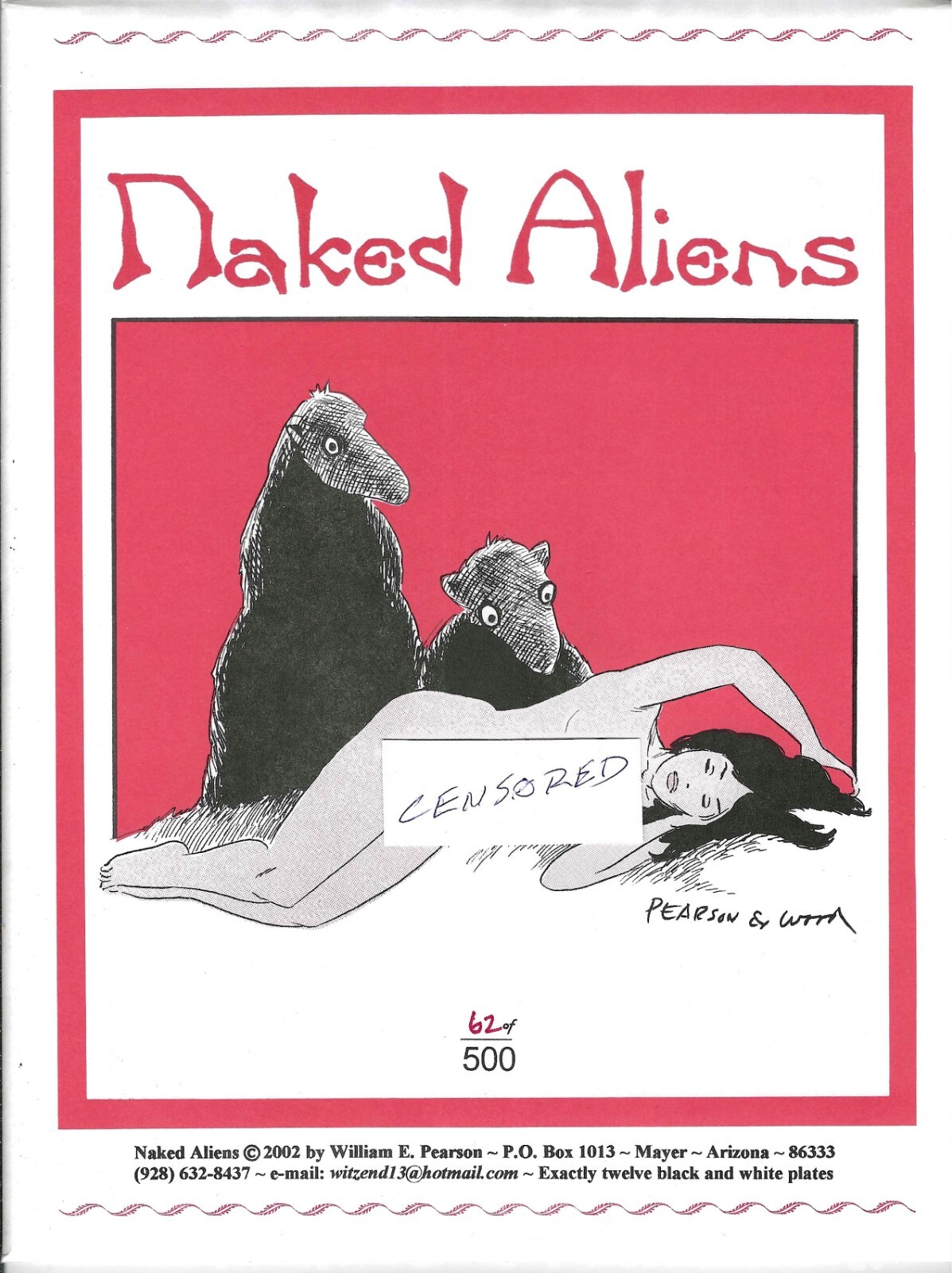 FANCY ANIMALS…HUMAN BEANS…NAKED ALIENS…by Bill Pearson and Wallace Wood