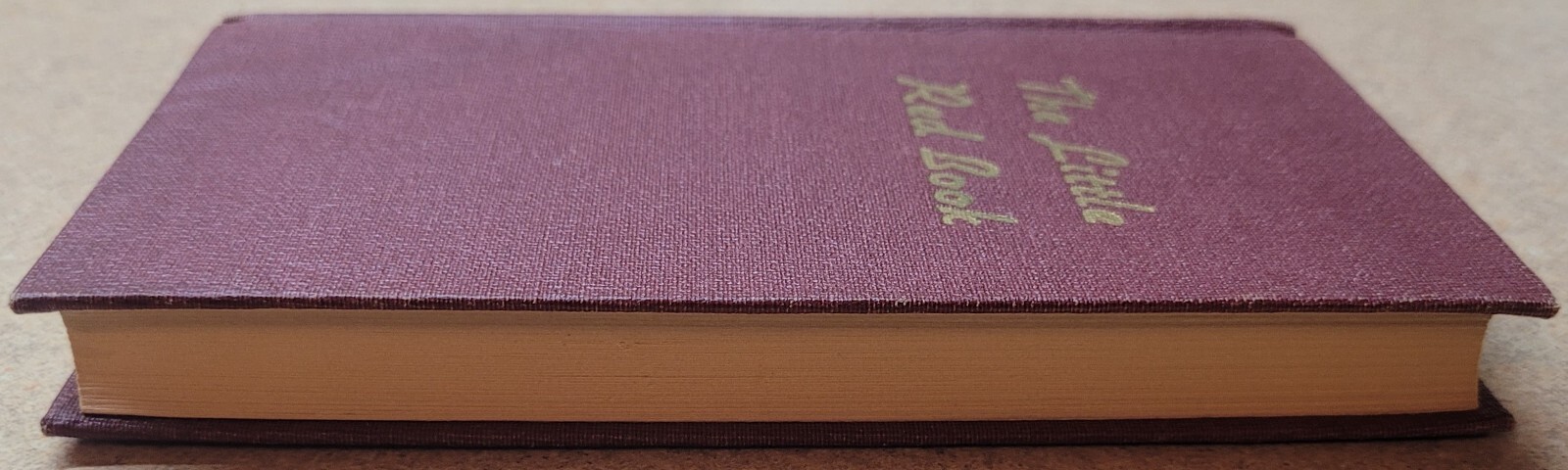 The Little Red Book 1957 Hazelden Publishing Hardcover AA