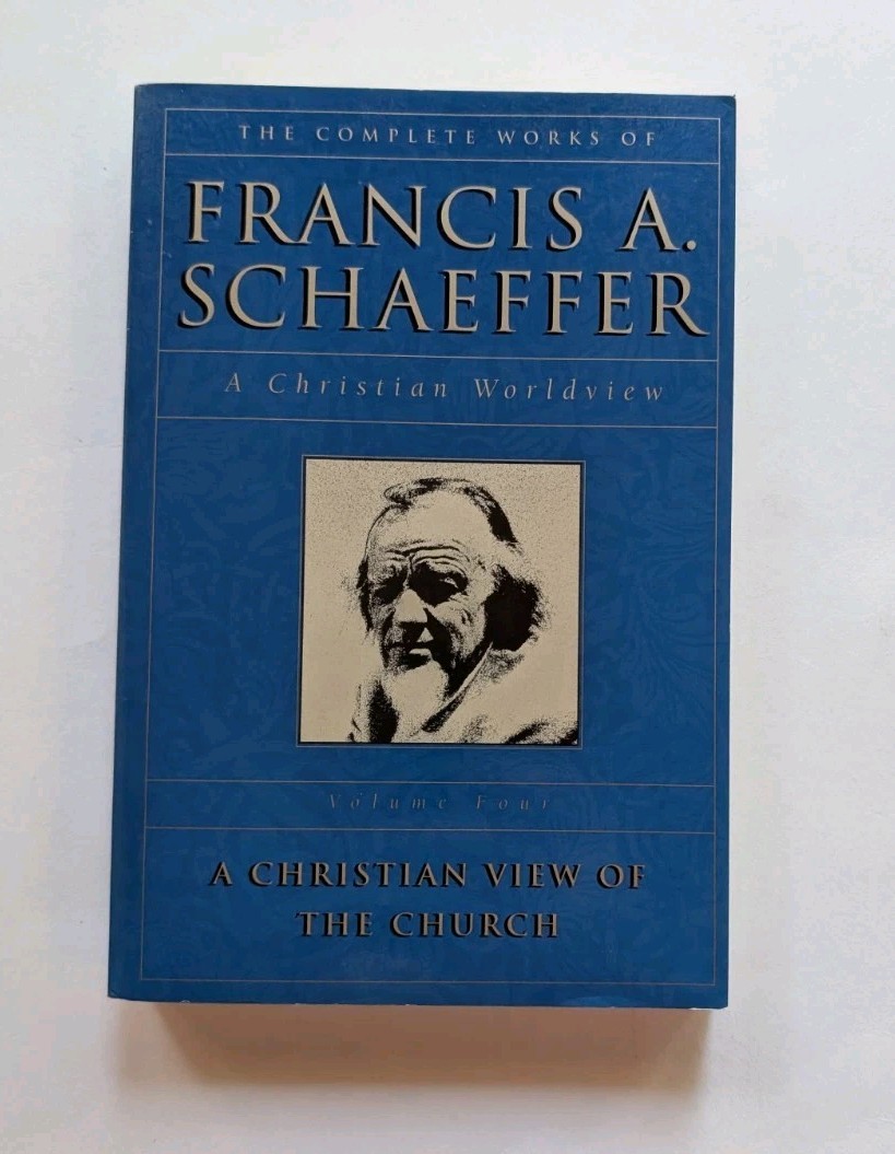 Complete Works of Francis Schaeffer Christian Worldview 5 Vol Set 1985 PB VG