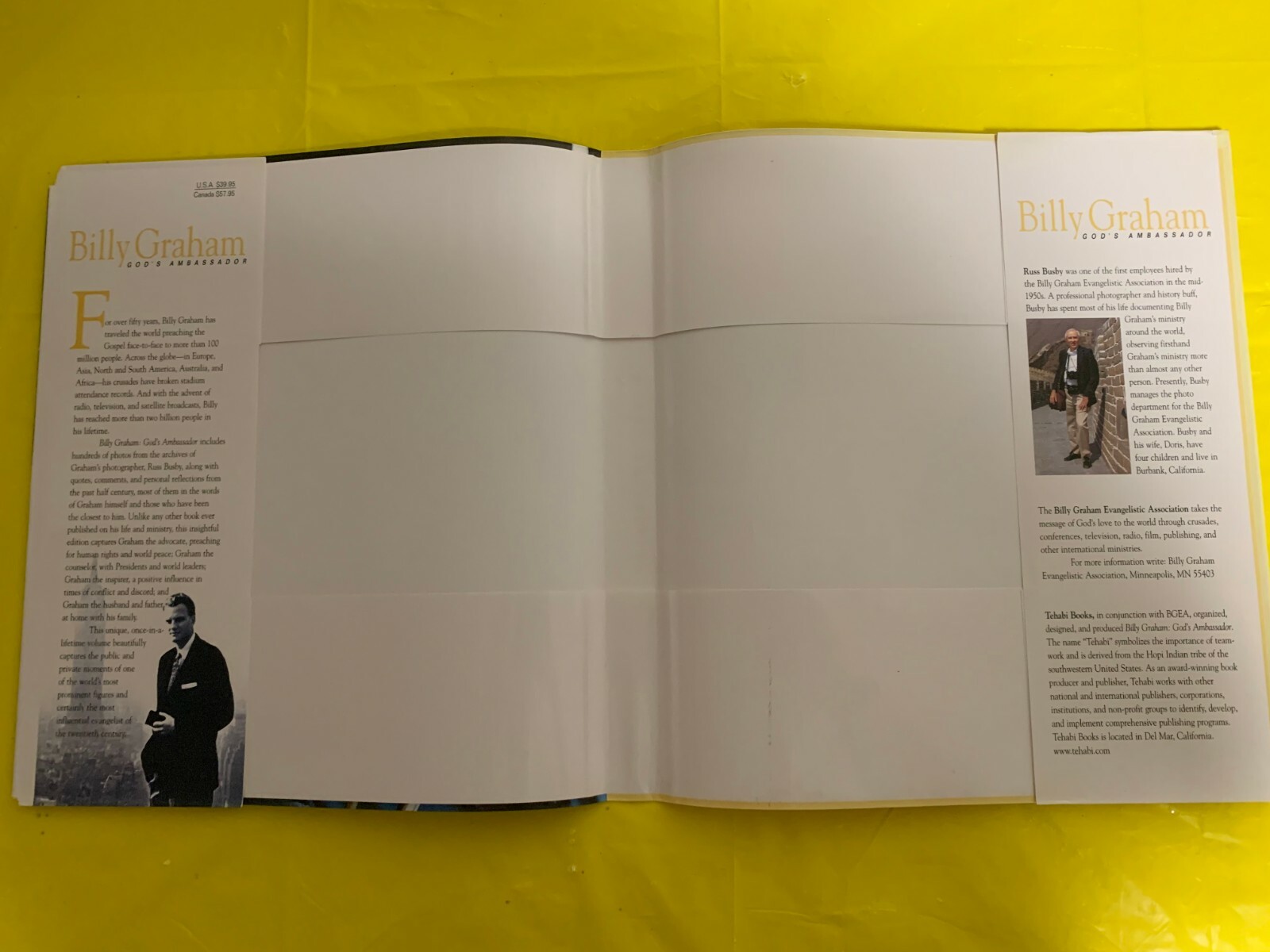 Billy Graham, God&rsquo;s Ambassador and Autobiography – Just as I am