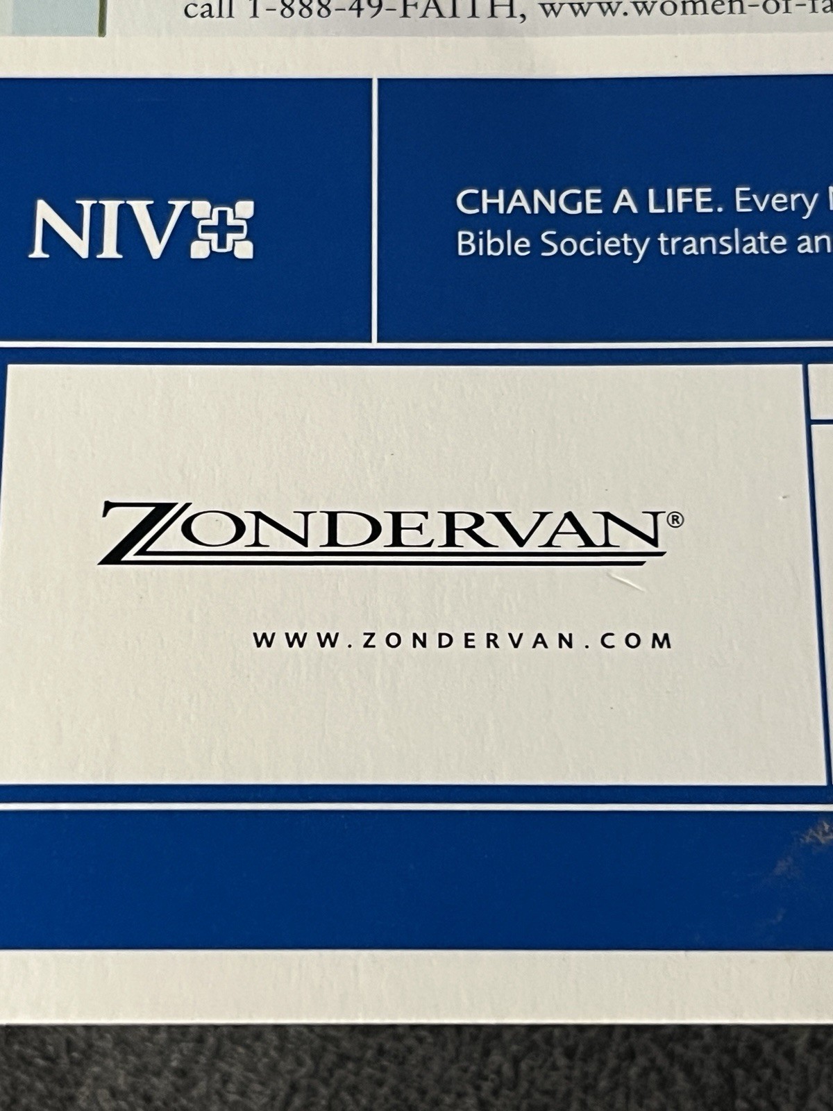 NIV Women of Faith Study Bible by Zondervan Staff (2001, Trade Paperback)