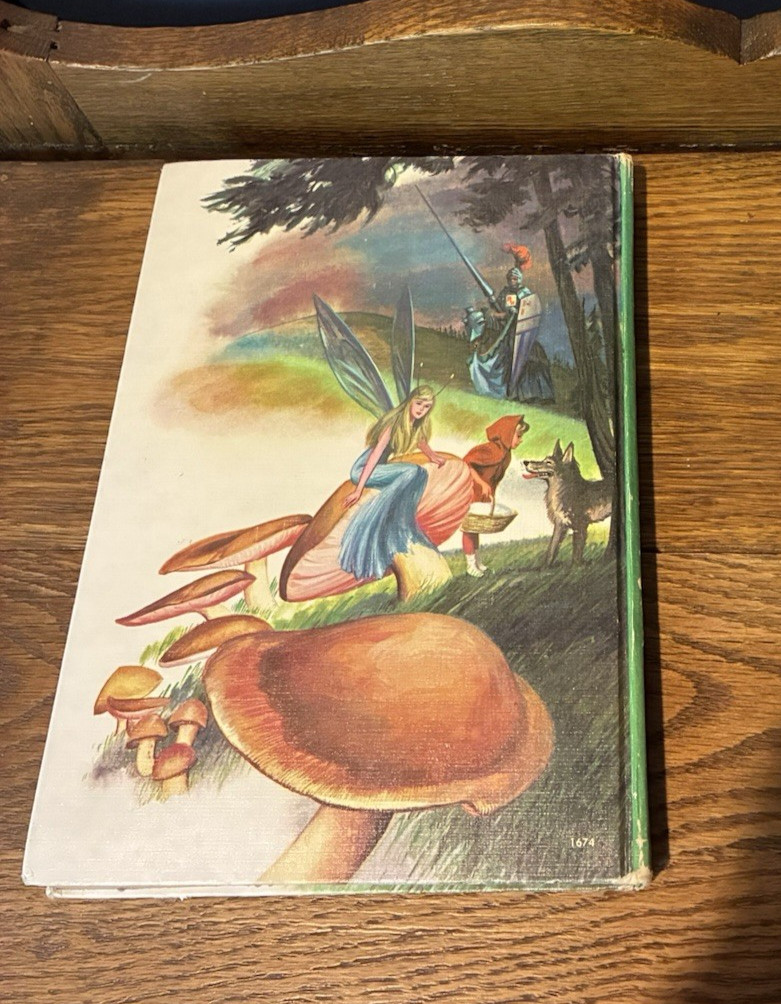 Fairy Tales by Whitman Publishing 1950 LARGE Size Children&rsquo;s Book