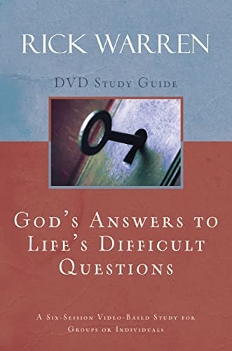 God&rsquo;s Answers to Life&rsquo;s Difficult Quest…, Rick Warren
