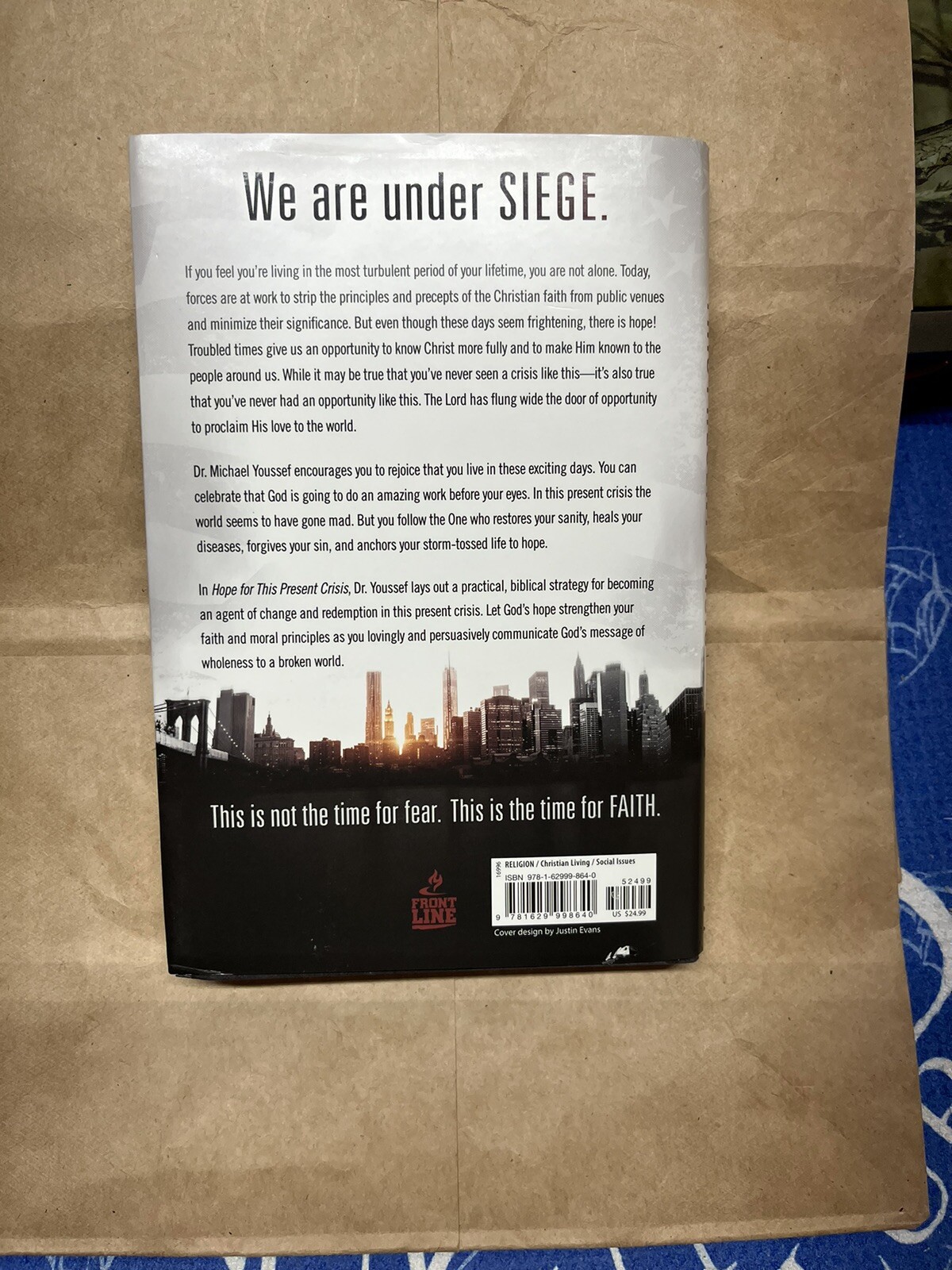 Hope For This Present Crisis By Michael Youssef Signed 2021 First, First