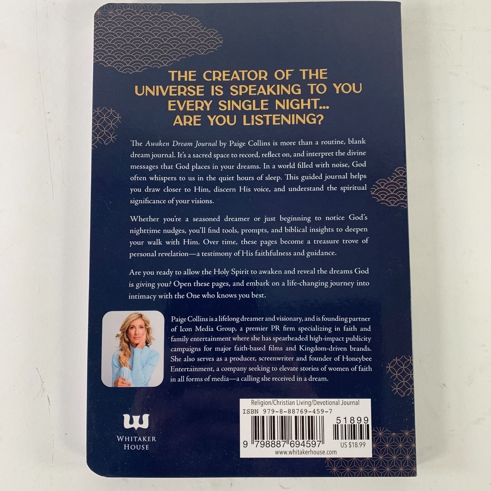 Awaken Dream Journal: Understanding God&rsquo;s Voice in Your Dreams by Paige Collins