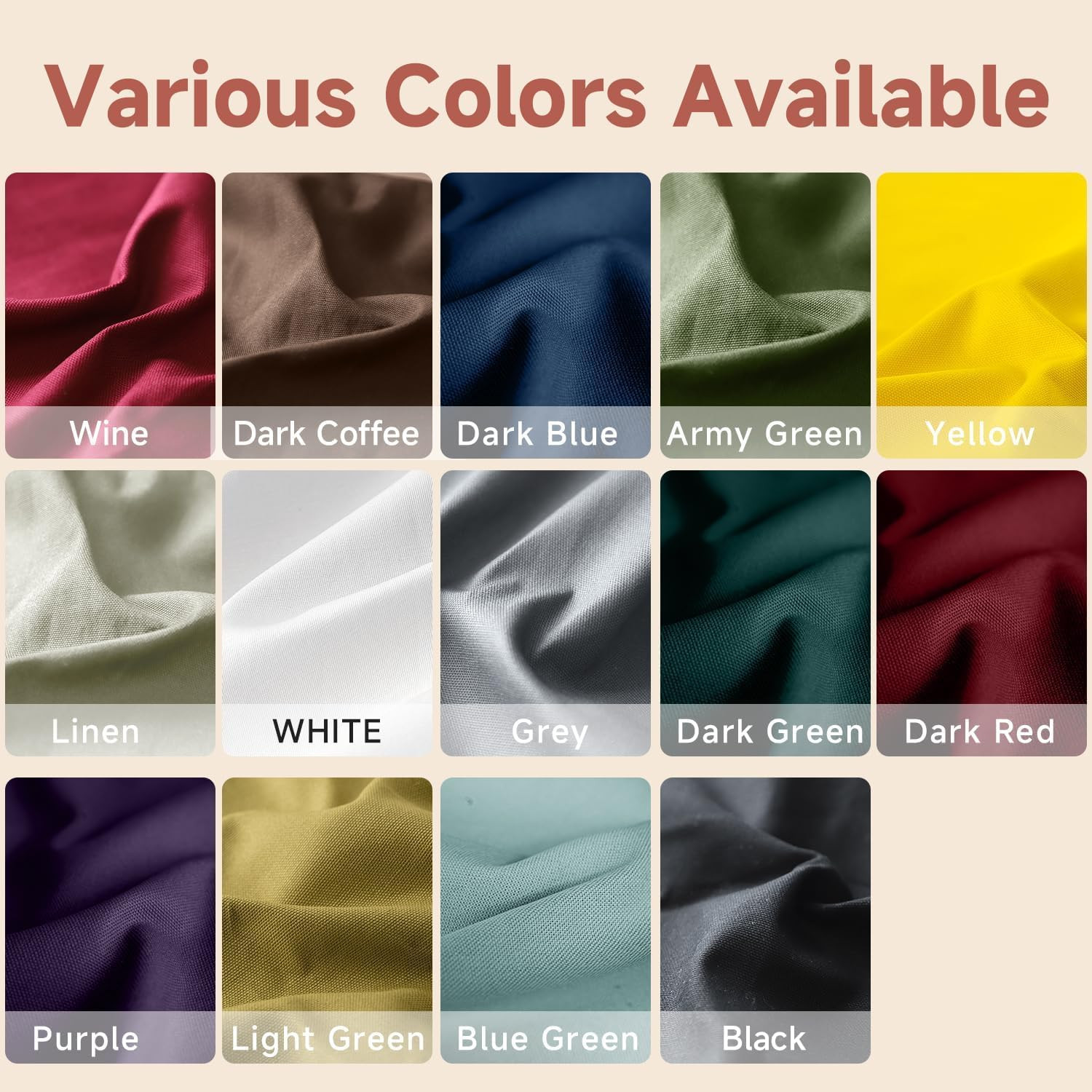 Canvas Fabric by the Yard, 59 » Wide, 10Oz Premium Natural Cotton Duck Canvas Fa
