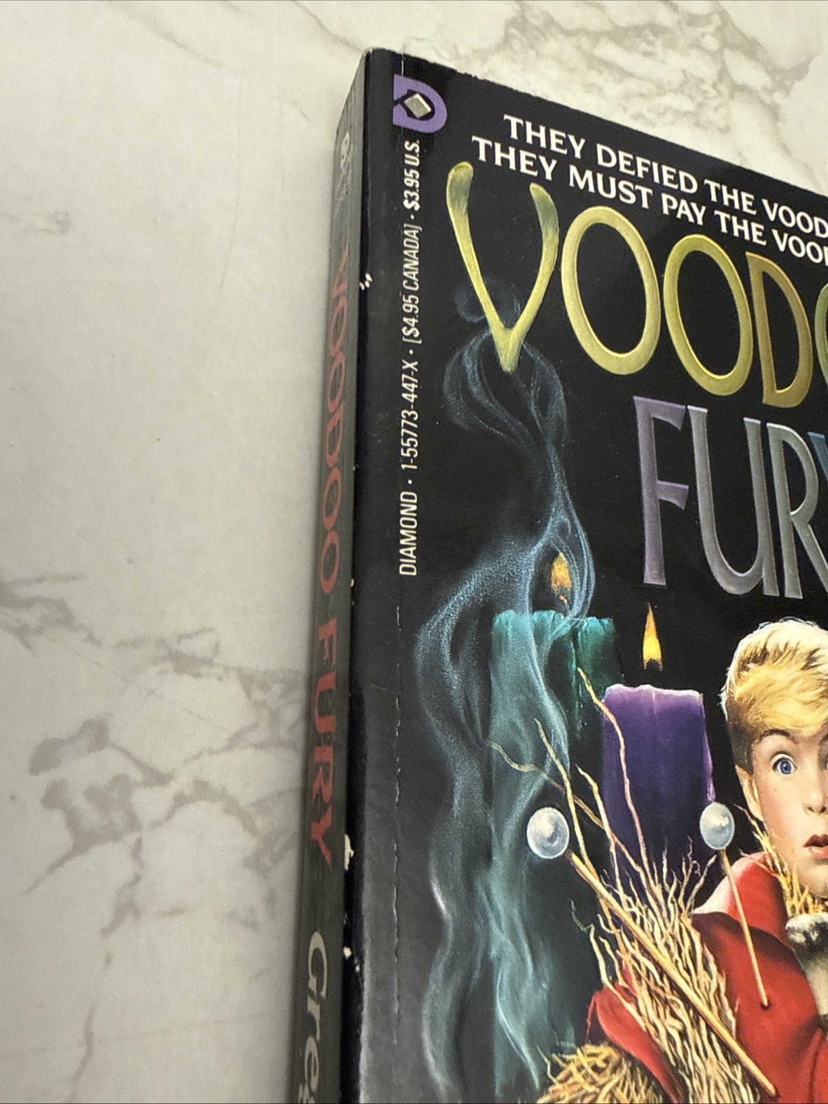 Voodoo Fury by Gregg Loomis (1991, Diamond Edition First Printing)Horror