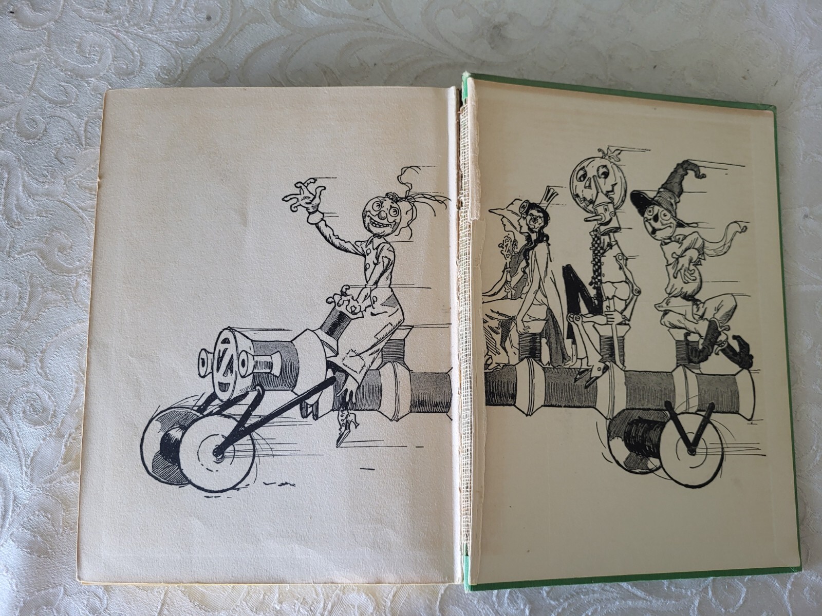 GNOME King of Oz ~ Ruth Plumly Thompson 12 COLOR PLATES 1927 John R. Neill